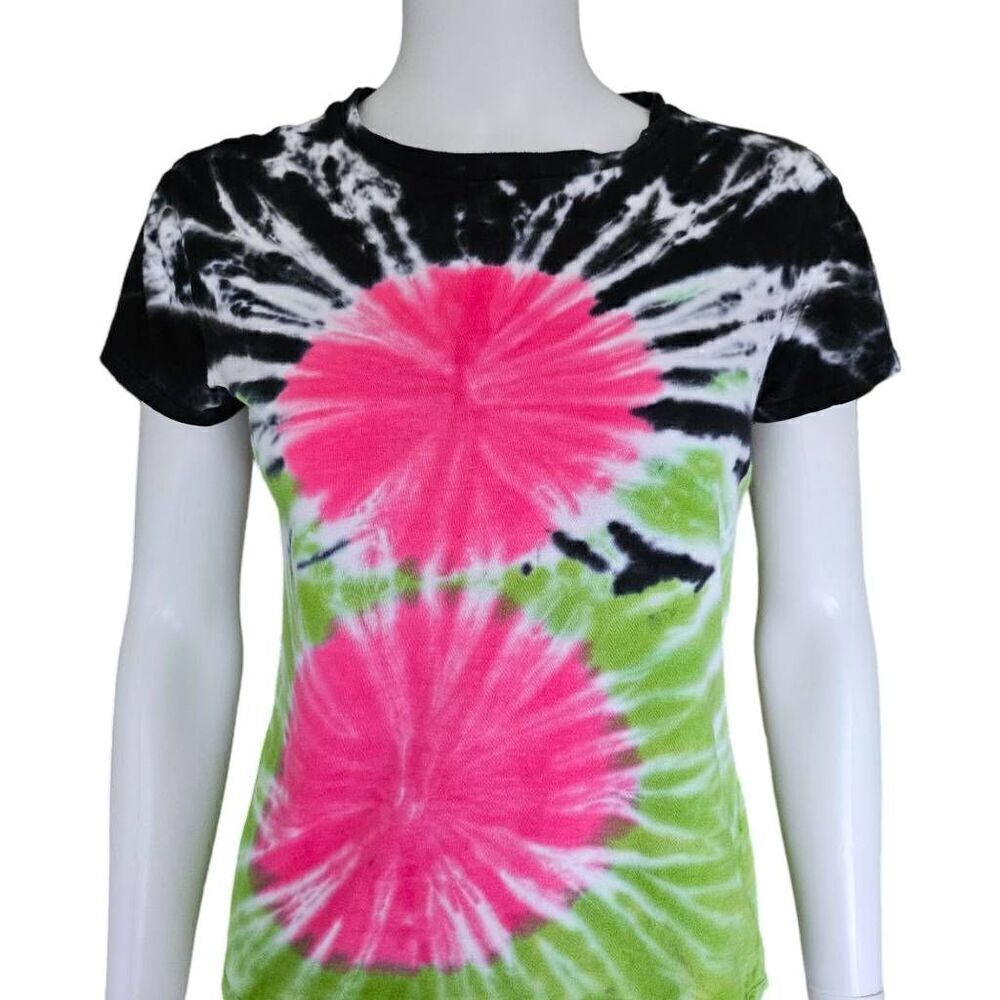 y2k tie dye baby tee - Picture 2 of 5